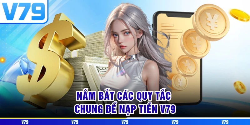 Nắm bắt các quy tắc chung để nạp tiền V79